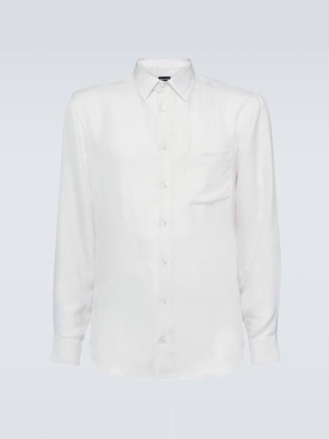 GIORGIO ARMANI Silk shirt