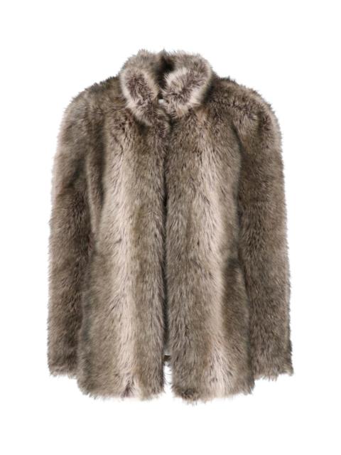 The Frankie Shop FAUX FUR JACKET "DENIA"