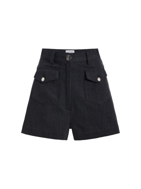 MATTHEW BRUCH Denim Pocket Hot Short