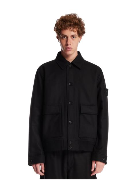 Stone Island Black Ghost Wool Jacket