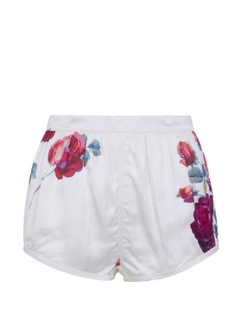N°21 floral-print shorts