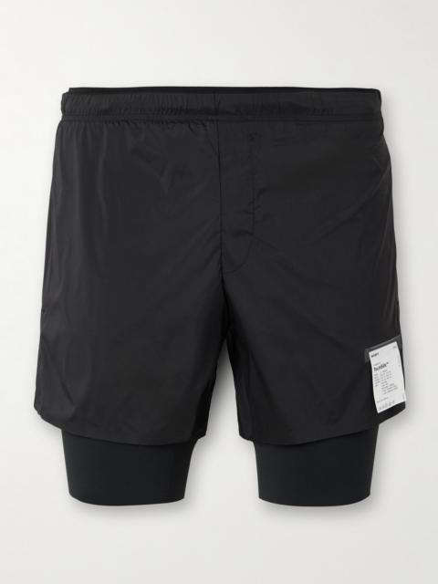SATISFY Slim-Fit Layered 8" Techsilk and Justice&trade; coldblack&reg; Shorts