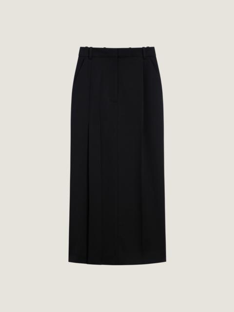 Givenchy SLASHED MIDI SKIRT IN WOOL