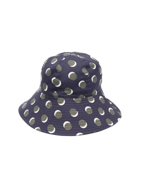 Bob Lune-print bucket hat