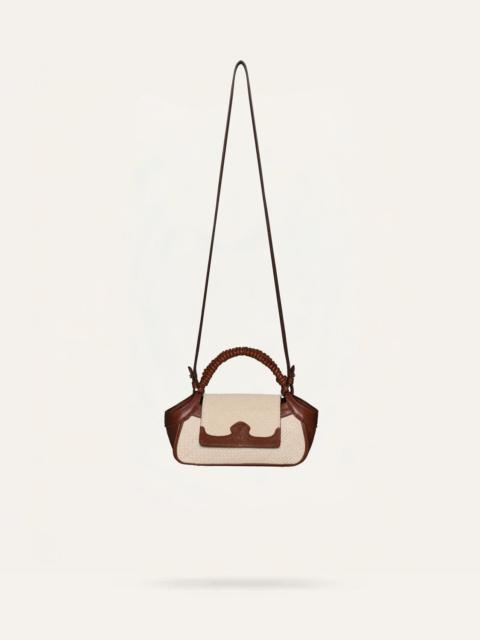 Johanna Ortiz Twist & Palm Top Bag