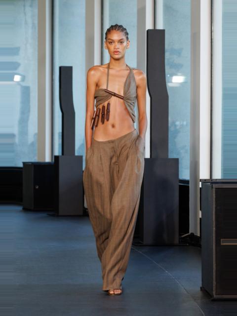 CHRISTOPHER ESBER Chime Herringbone Top