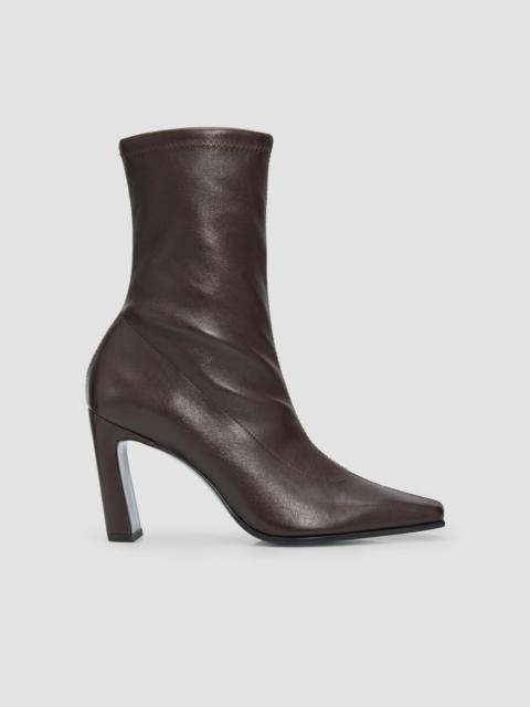 Stuart Weitzman Women's Stassi Stretch 85MM Booties - Midnight Espresso