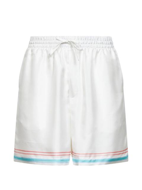 CASABLANCA Casablanca Elasticated Striped Shorts