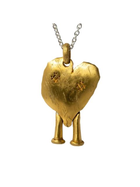 Parts of Four Heart Boy necklace