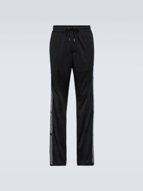VERSACE Versace Allover jacquard sweatpants
