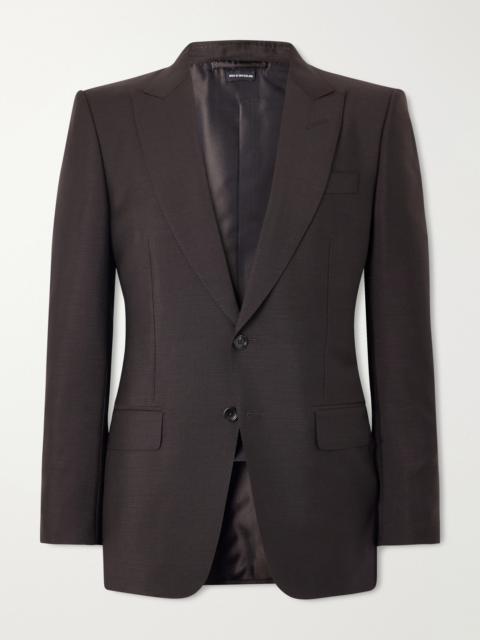 TOM FORD O'Connor Mohair and Wool-Blend Suit Jacket