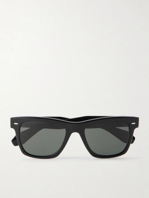 Oliver Peoples N. 04 Sun Square-Frame Acetate Sunglasses Black