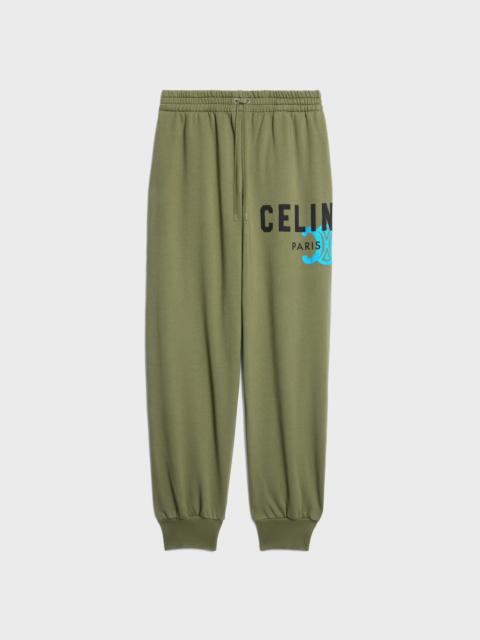 CELINE sweatpants IN cotton fleece