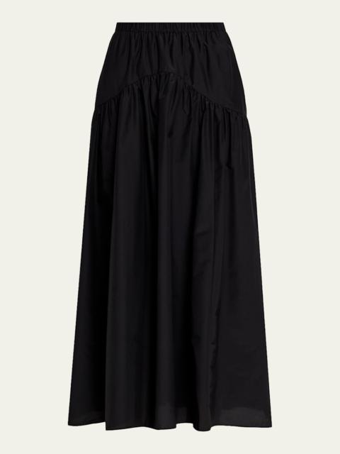 Theory Poplin Circle Skirt