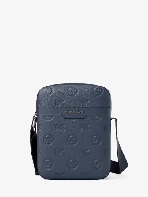 MICHAEL KORS Cooper Logo Debossed Flight Bag
