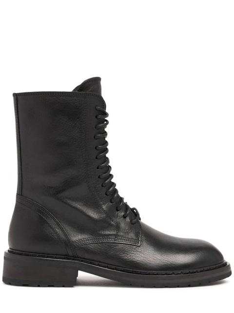 Ann Demeulemeester Maxim lace-up leather boots | REVERSIBLE