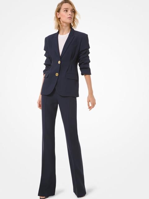 MICHAEL KORS COLLECTION Double Crepe Sablé Flared Trousers