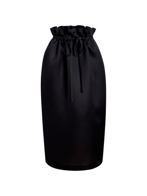 The Ember silk skirt