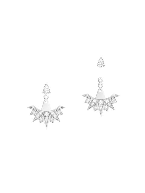 Piaget Women's Sunlight 18K White Gold & Diamond Stud & Ear Jacket Set