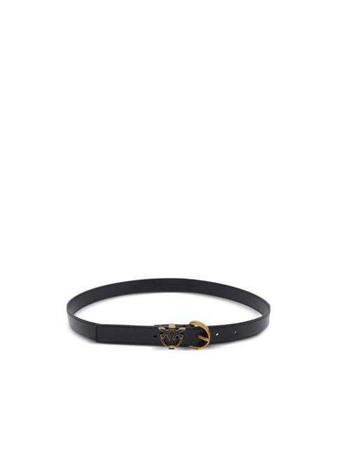 PINKO Love Birds leather belt