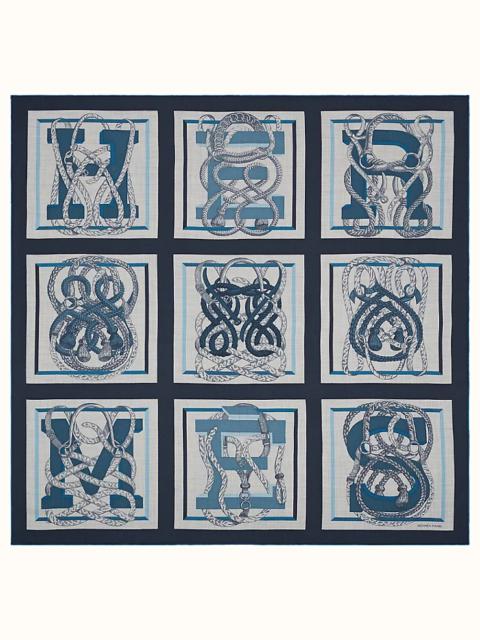 Hermès Hermes Entrelace scarf 100