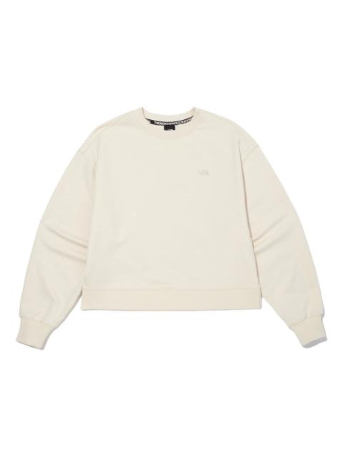 The North Face THE NORTH FACE Ws Essential Sweatshirts Logo Sweater 'Beige' NM5MN30B