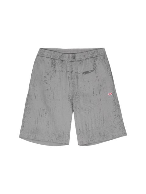 P-Crown-N1 cotton track shorts
