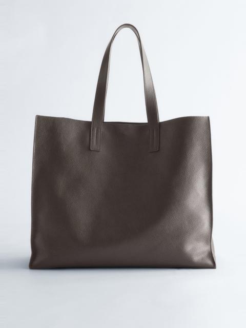 & Other Stories Leather Tote Bag