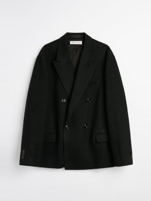 Our Legacy Halt Blazer Miner Black Feral Wool