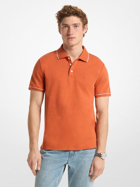 MICHAEL KORS Gramercy Cotton Polo Shirt