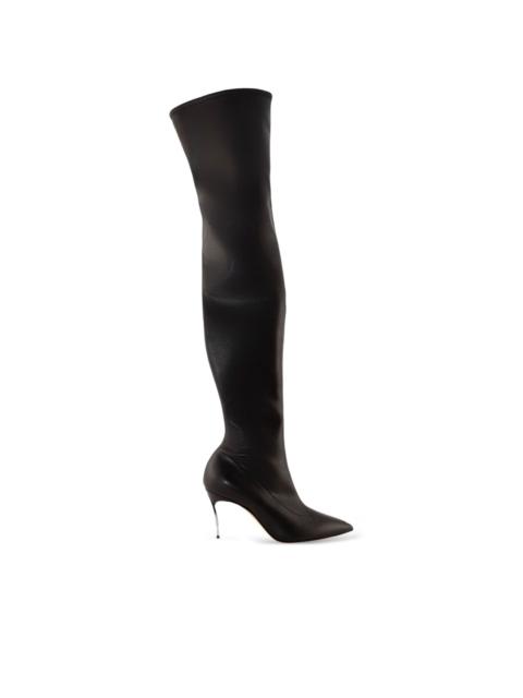 CASADEI 80mm pointed-toe stiletto boots
