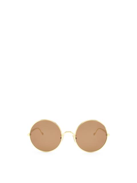 Loewe Round sunglasses in metal