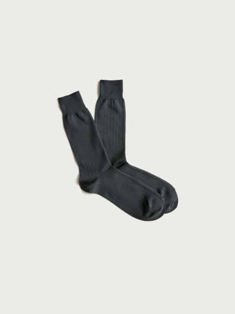 J.CREW Ribbed dress socks