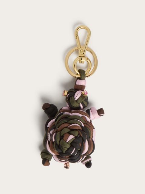 PUCCI IRIDE PRINT SILK TURTLE CHARM