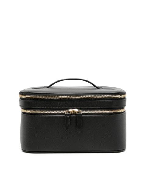 Smythson all-around zip-fastening wash bag