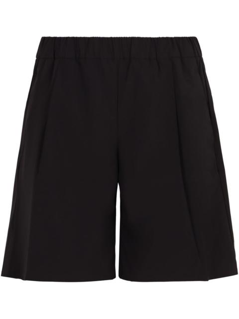 Herno elasticated-waist shorts