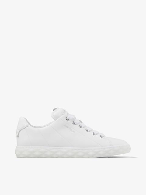 JIMMY CHOO Diamond Light/F
White Nappa Leather Low-Top Trainers