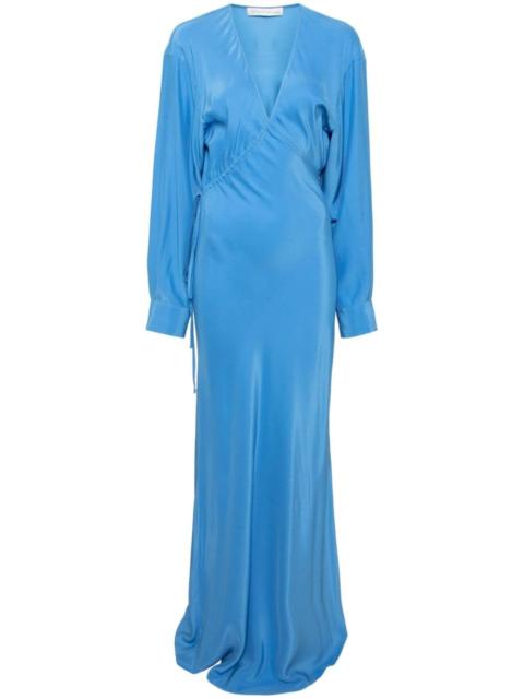 CHRISTOPHER ESBER cut-out silk dress