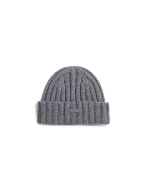 Santoni Grey cashmere beanie