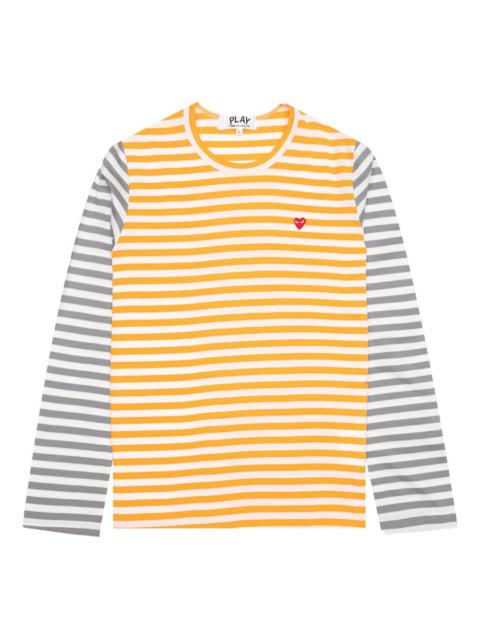 Comme des Garçons PLAY striped long-sleeve T-shirt