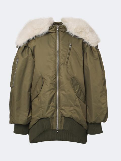 Simone Rocha Oversized bomber jacket