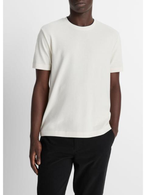 Vince Double-Neck Pima Cotton T-Shirt