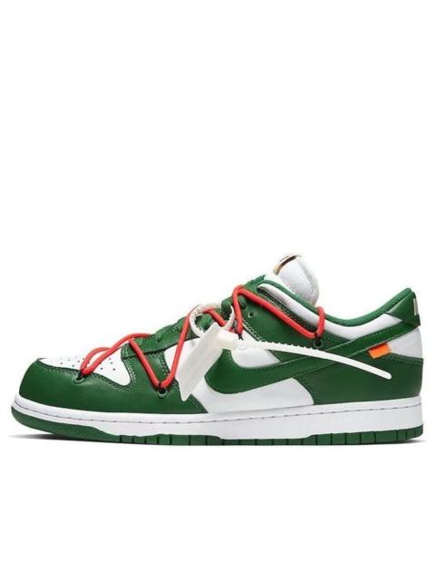 Nike Nike Off-White x Dunk Low 'Pine Green' CT0856-100