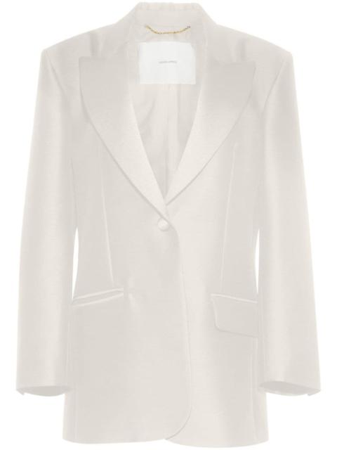 ADAM LIPPES wool-silk Radzimire tux jacket