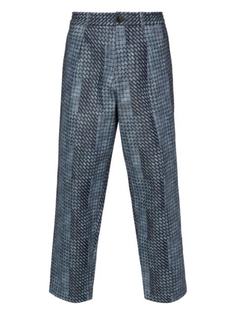 Pierre-Louis Mascia patterned trousers