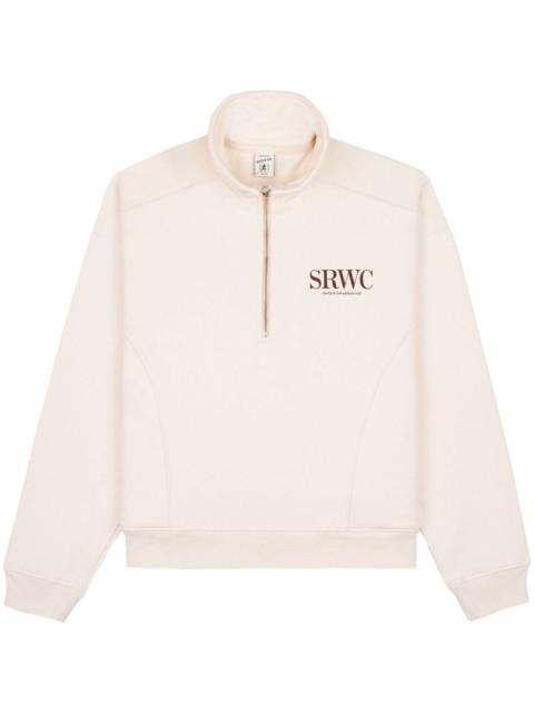 Sporty & Rich Upper East Side zip sweatshirt