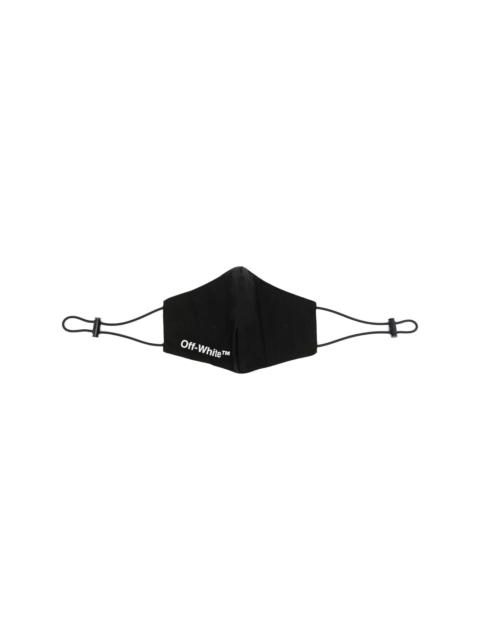 Off-White logo-print face mask