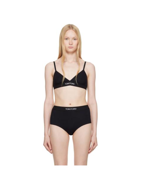 TOM FORD Black Modal Signature Bra