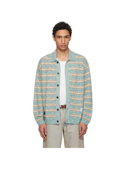 Wooyoungmi Blue Striped Cardigan