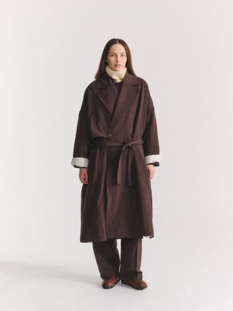 CASEY/CASEY LUNA COAT - DRY WOOL - BUNGA